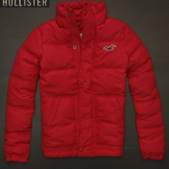 hollister coats mens